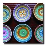 close up of little bowls