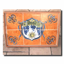 Thumbnail picture of an orange tray with sun