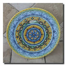 Thumbnail Picture of a round wall plate